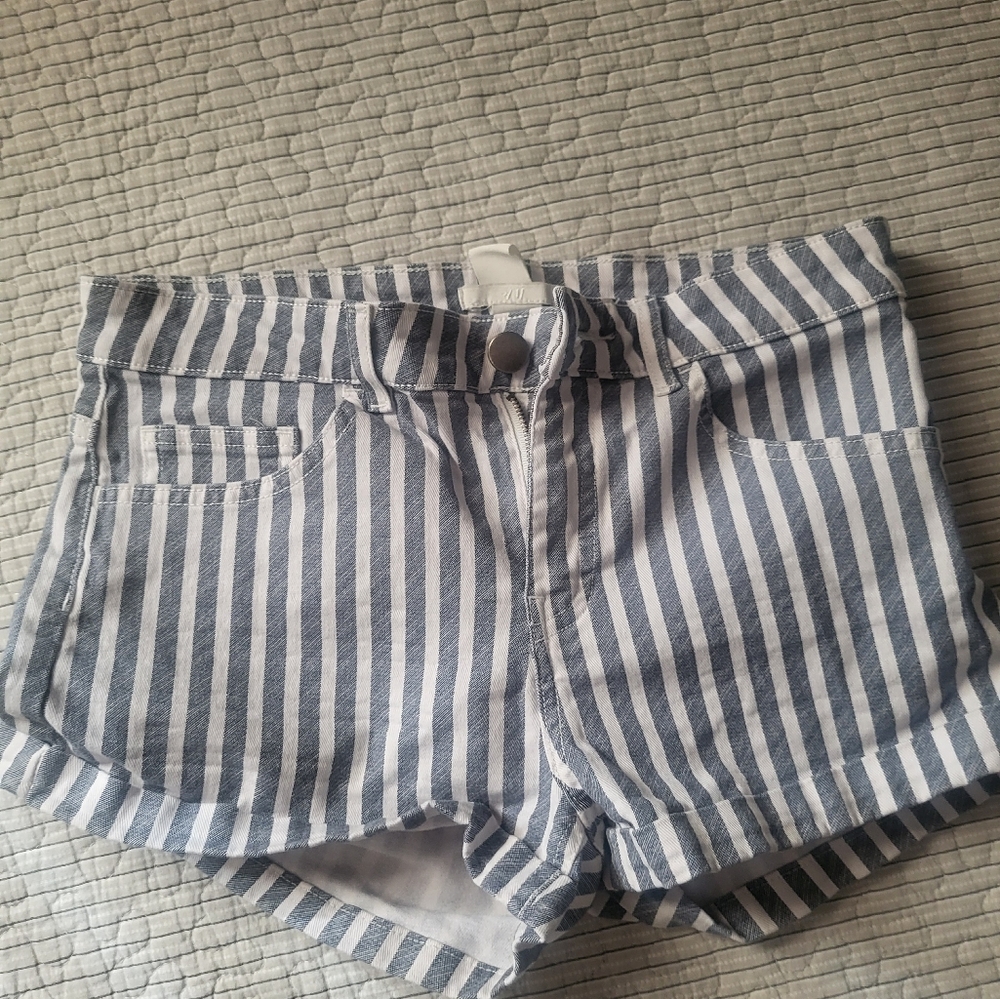 H&M Striped Shorts Size 2